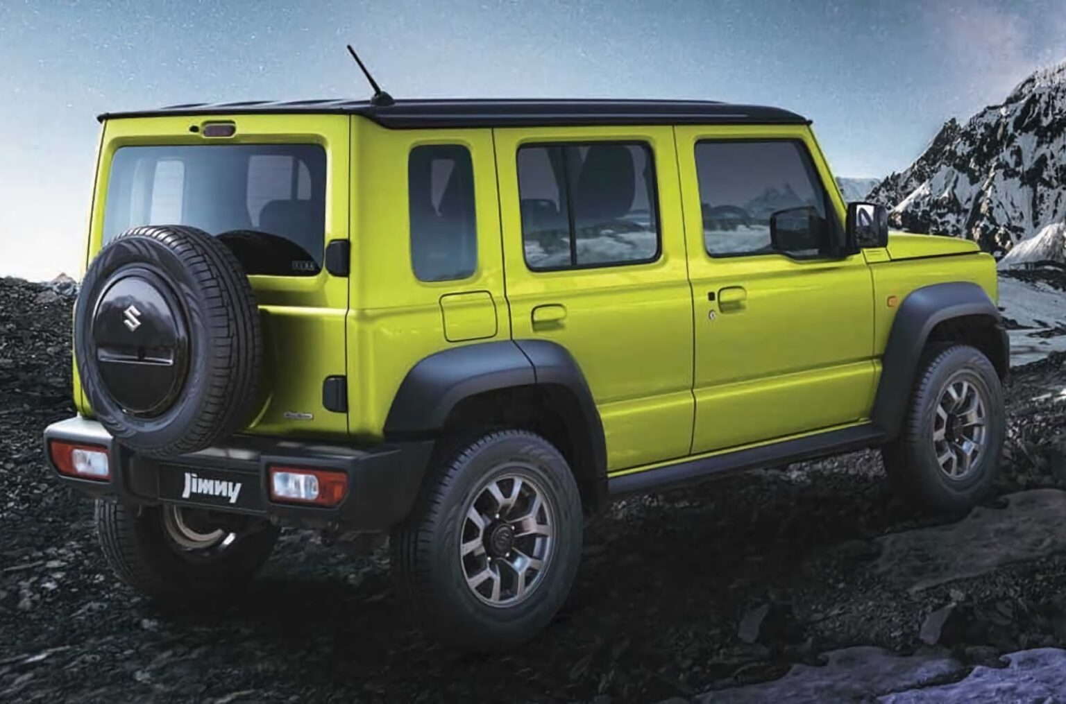 Suzuki Jimny став п'ятидверним