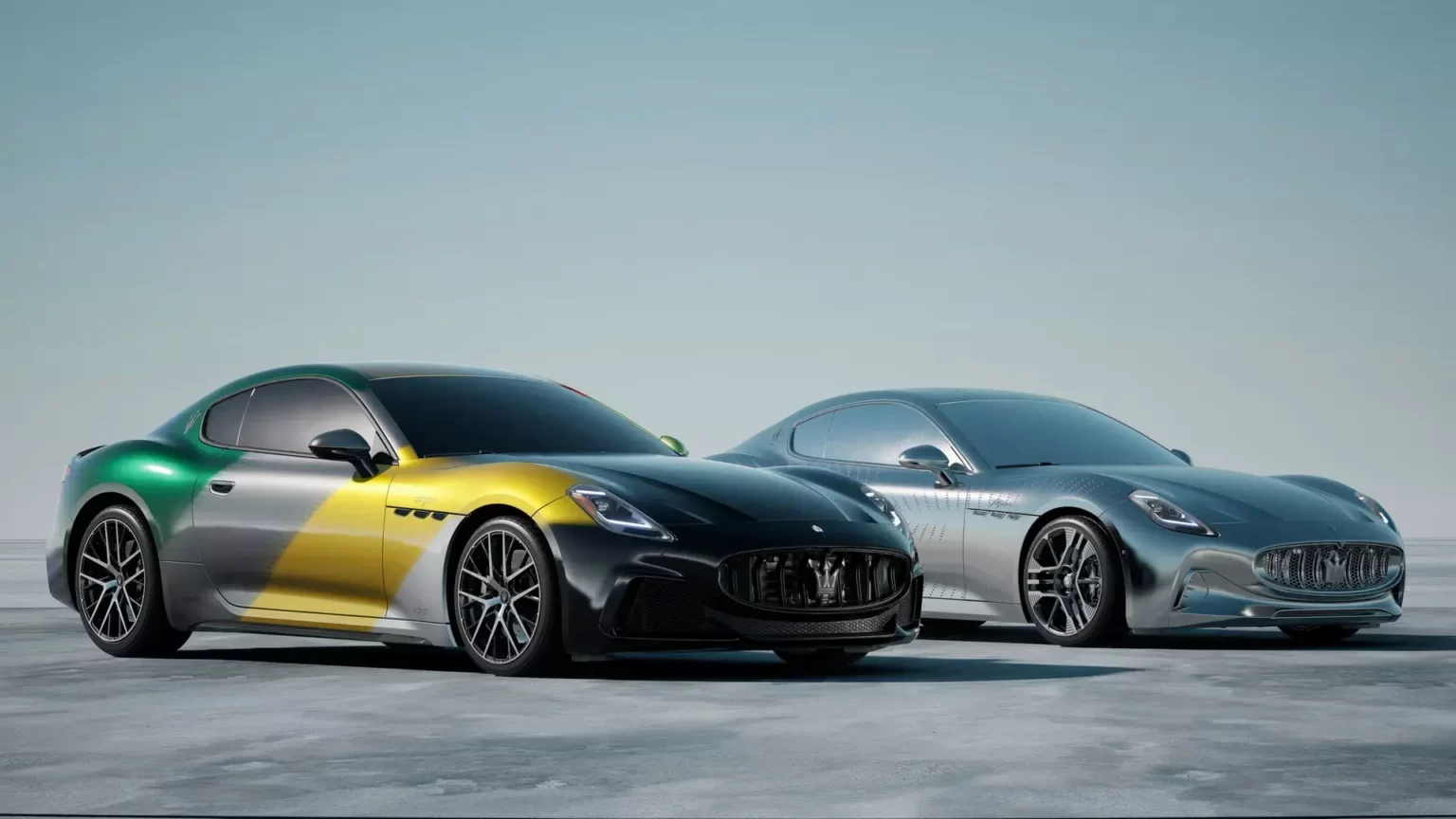 Maserati показала купе GranTurismo з забарвленням з 14 кольорів та 8500 букв