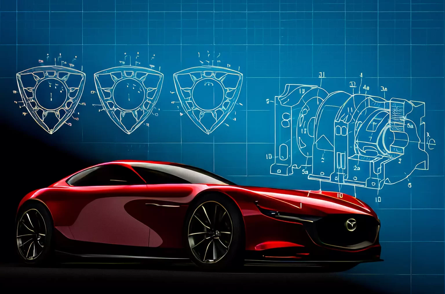 Mazda запатентувала новий роторний двигун